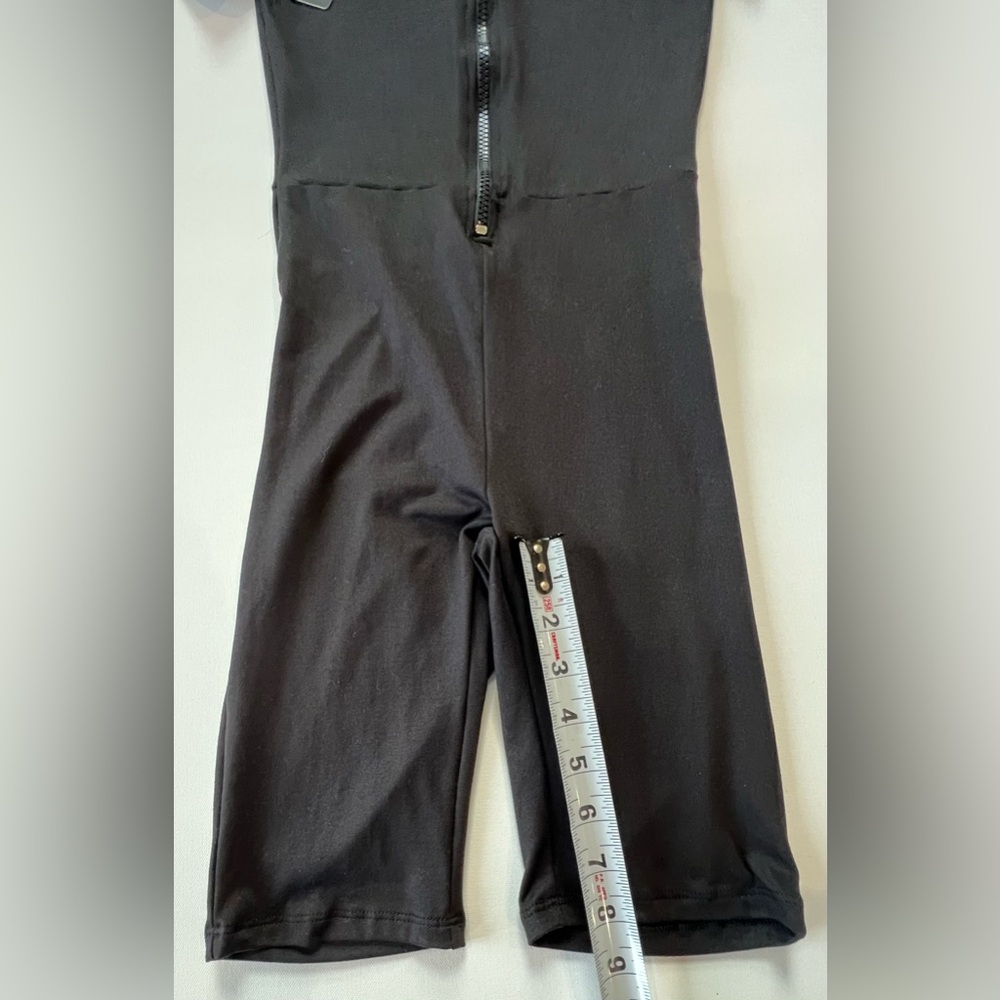 Fashion Nova NWT Black Baby Got Back Romper Small - Picture 3 of 9
